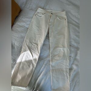 GRLFRND Off-White Jeans